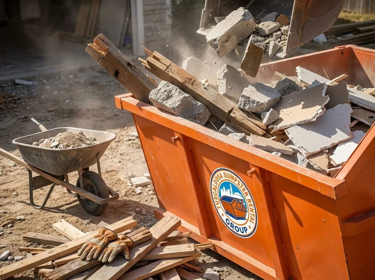 Concrete & Heavy Debris Disposal in Tuscaloosa AL